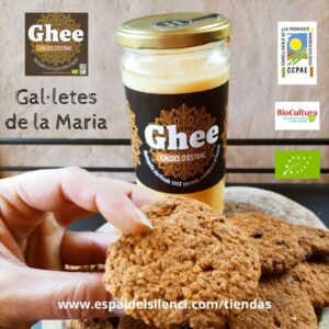Gal·letes de la Maria fetes amb GHEE CALDES D’ESTRAC
