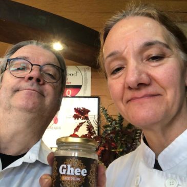 Recepta «Bica» feta amb massa mare i Ghee Caldes d’Estrac compartida pel Restaurant  Hotel Niu Nou quilòmetre «0» de Bagà -Catalunya-